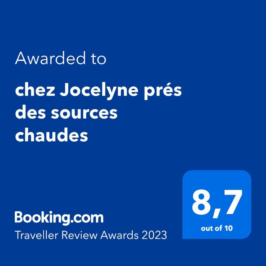 Chez Jocelyne Pres Des Sources Chaudes Villa Буйянт Екстериор снимка